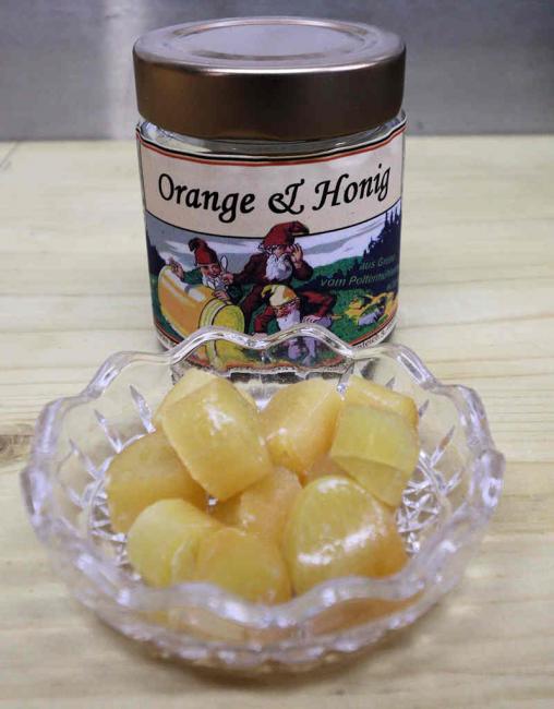 Orange Honig Bonbon kaufen, Grüna, Am Poltermühlenteich, Bonbonmanufaktur Sweet-Rocks